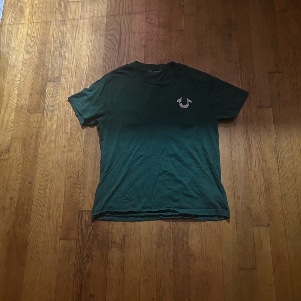 True Religion Green Short Sleeve Tee